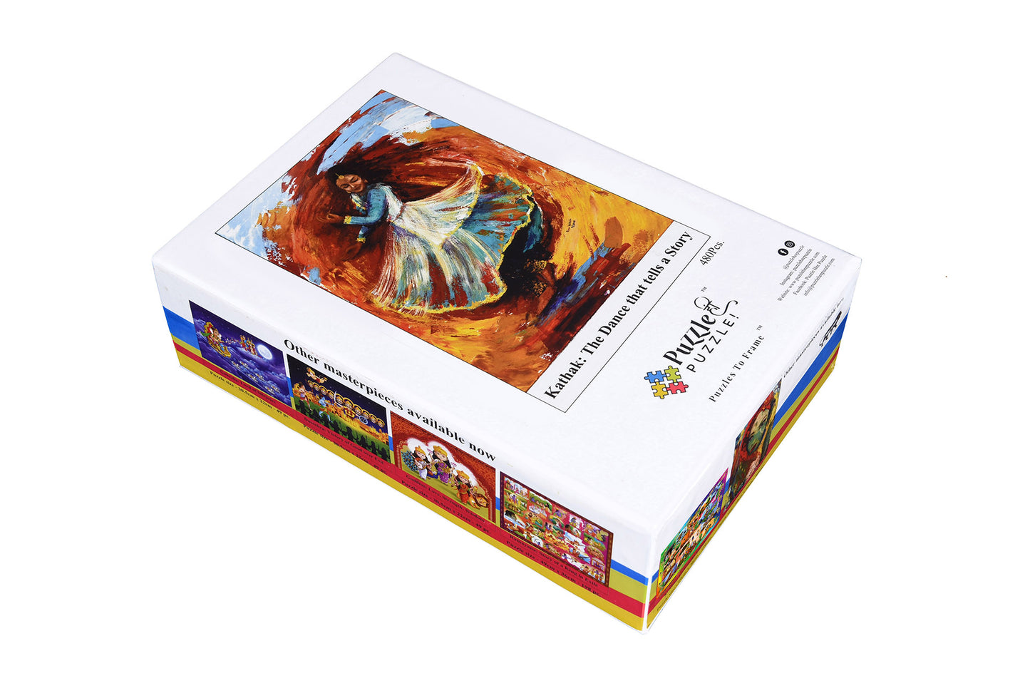 Kathak: The Dance That Tells a Story Jigsaw Puzzle 480 pieces