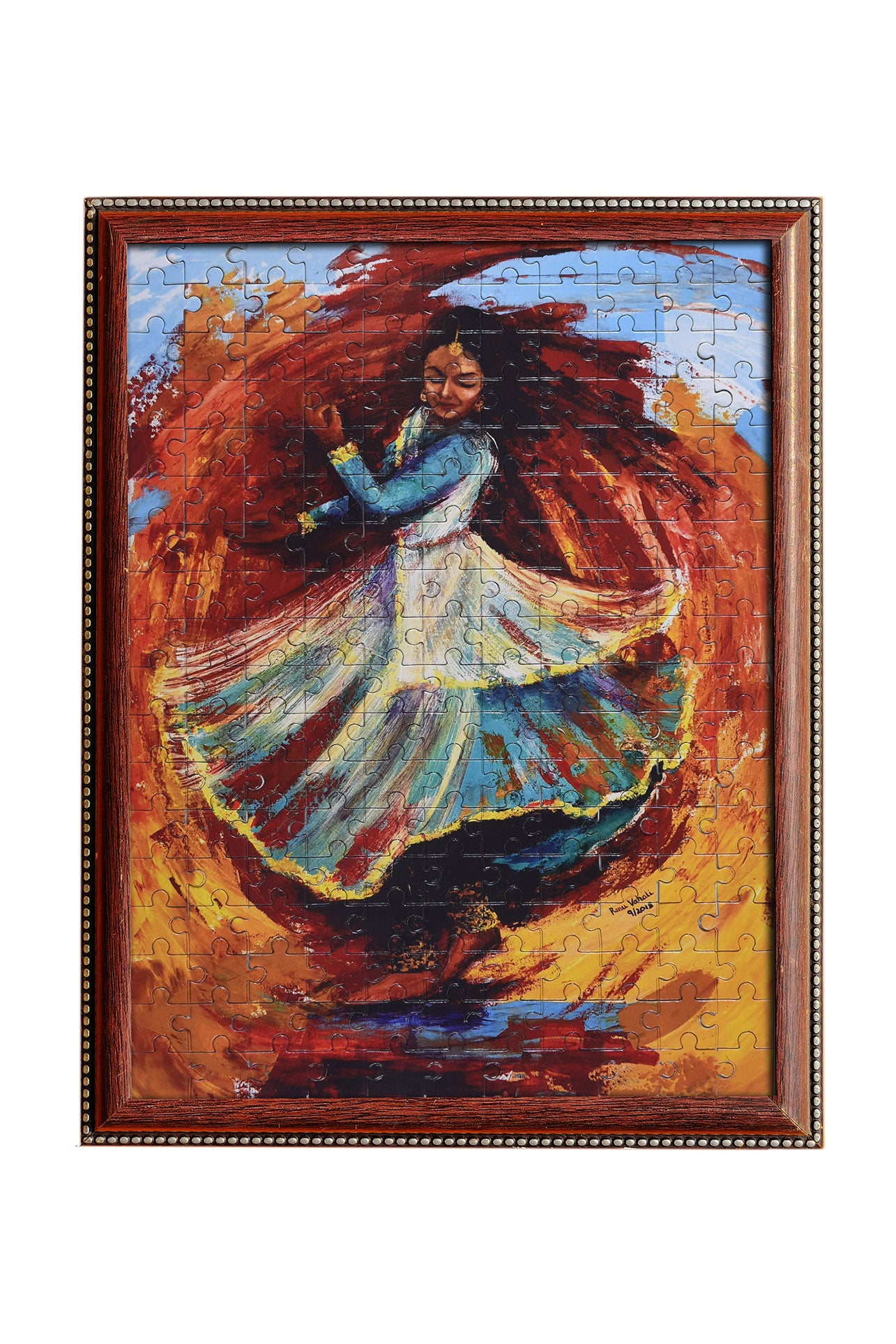 Kathak: The Dance That Tells a Story Jigsaw Puzzle 480 pieces