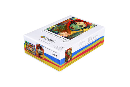 Lady with Blue Eyes: Eternal Beauty Jigsaw Puzzle - 480 pieces