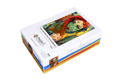 Lady with Blue Eyes: Eternal Beauty Jigsaw Puzzle - 480 pieces