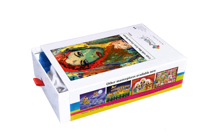 Lady with Blue Eyes: Eternal Beauty Jigsaw Puzzle - 480 pieces