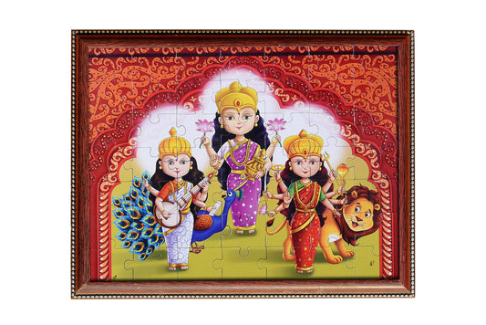 Goddess: Love, Strength, Wisdom Jigsaw Puzzle - 49 pieces