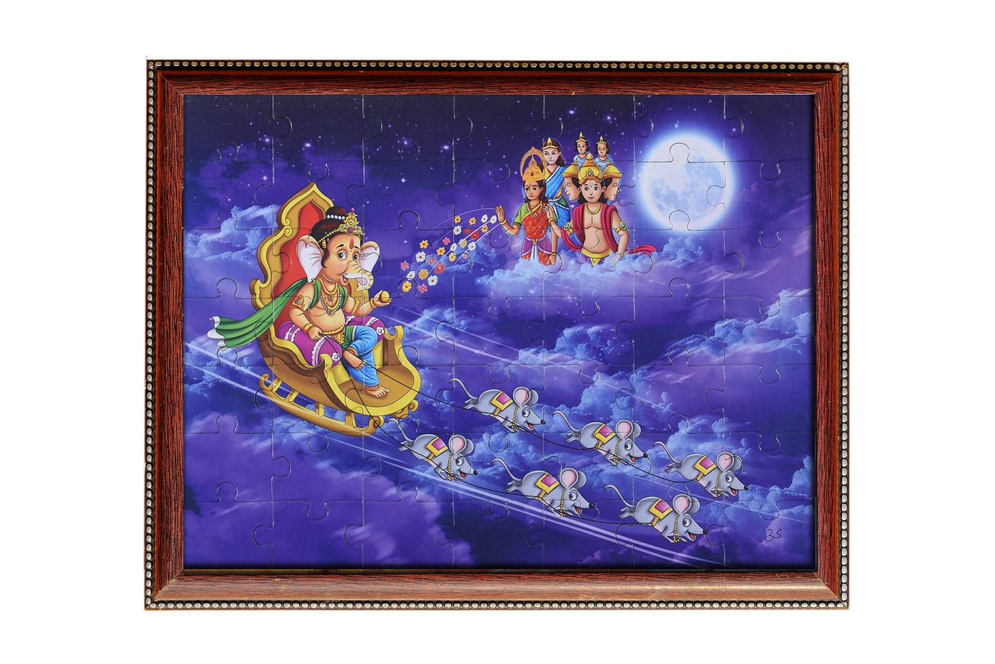 Ganesha: Lord of Miracles Jigsaw Puzzle - 49 pieces